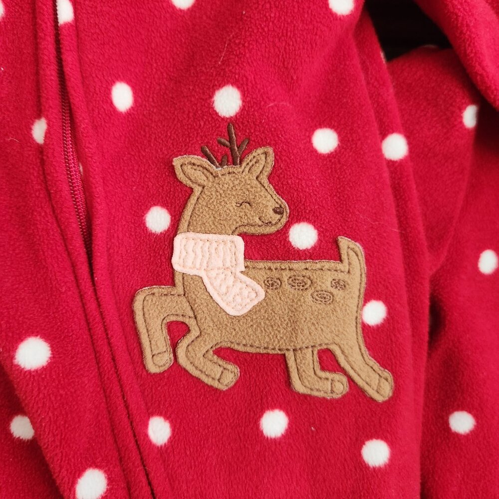 First Christmas polka dot PJs, twin girls, size nb - Picture 4 of 4